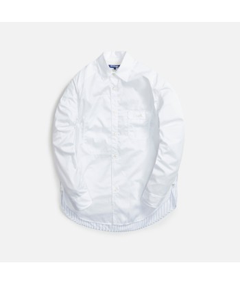 Junya Watanabe Man Cotton Chambray Twill Cotton Stripe Linen - Herringbone des créatures d'habitude