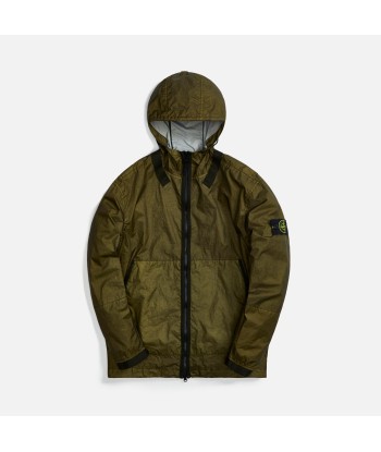 Stone Island Membrana 3L TC Hooded Jacket - Olive store