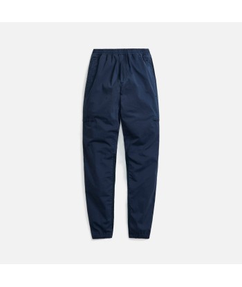 Moncler Pantalone Garment Dyed Sportivo - Navy de technologie