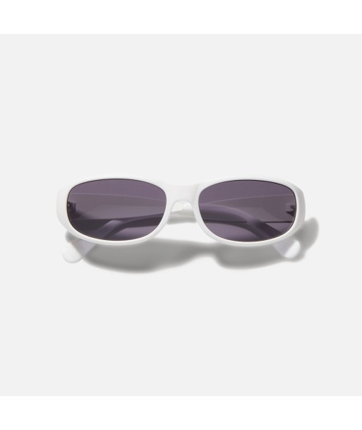 Calvin Klein x Heron Preston Bio Based Wraparound Sunglasses - Chalk / Silver Venez découvrir notre 