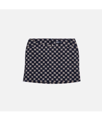 MISBHV Monogram Trinity Mini Skirt - Black pas chere