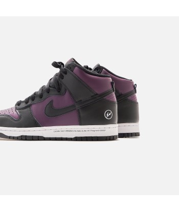 Nike x Fragment Dunk Hi - Wine / Black / White Le MVP de beaucoup