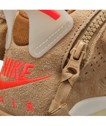 Nike x Travis Scott Air Jordan 6 Retro - British Khaki / Sail / Bright Crimson votre