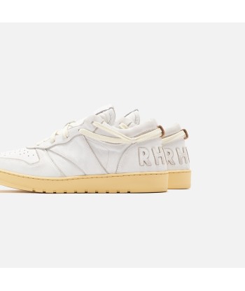 Rhude Rhecess Low - Triple White à prix réduit toute l'année