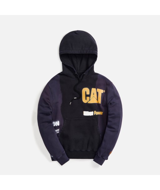 Heron Preston Caterpillar Power Hoodie - Black / Yellow 2024