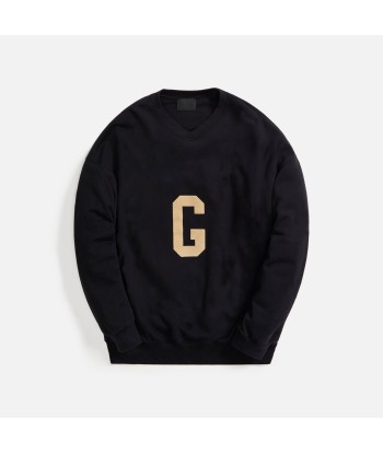 Fear of God "G" Crewneck - Black Comment ça marche