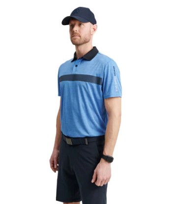 Abacus Sports Wear: Men's DryCool Golf Polo - Hudson paiement sécurisé