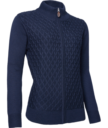 Abacus Sports Wear: Women's High-Performance Golf Windstop Cardigan - Avondale brillant des détails fins