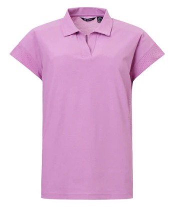 Abacus Sports Wear: Women's Loosefit Cup Sleeve Golf Polo - Erin français