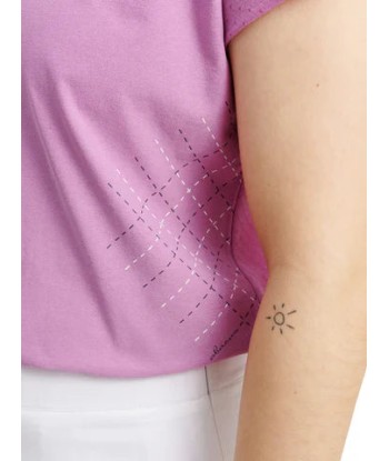 Abacus Sports Wear: Women's Loosefit Cup Sleeve Golf Polo - Erin français