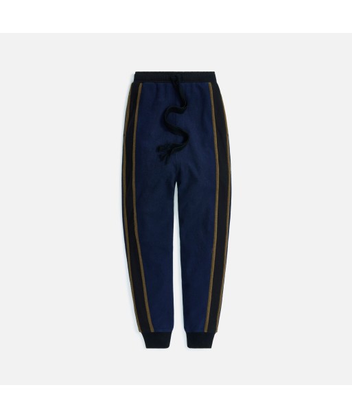 Loewe Fleece Trackpants - Navy / Black des créatures d'habitude