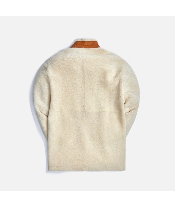 Loewe Shearling Jacket - Soft White / Tan Le MVP de beaucoup