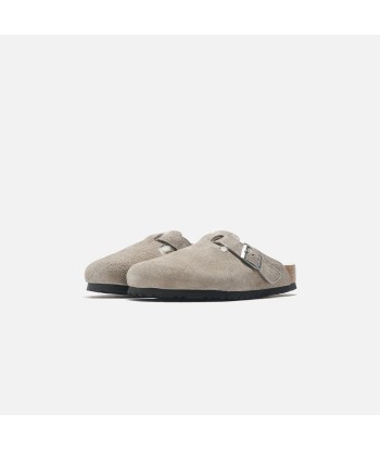 Birkenstock Boston Shearling - Stone Coin / Natural Découvrez la collection