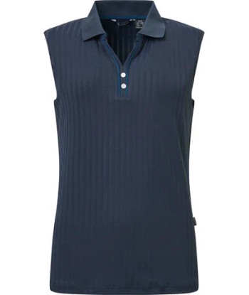 Abacus Sports Wear: Women's Sleeveless Golf Polo - Pebble pas cher