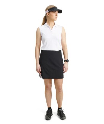 Abacus Sports Wear: Women's Sleeveless Golf Polo - Pebble pas cher