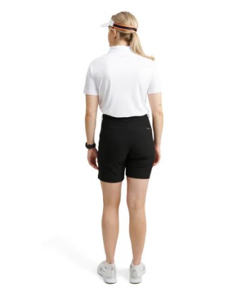 Abacus Sports Wear: Women's Stripe Short Sleeve Golf Polo - Cherry du meilleur 