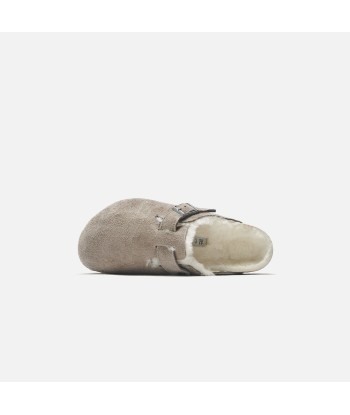 Birkenstock Boston Shearling - Stone Coin / Natural Découvrez la collection