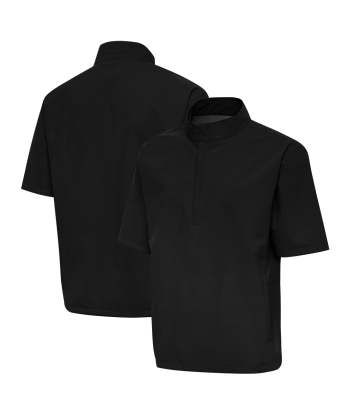 Antigua: Men's Essentials Short Sleeve 1/4 Zip Pullover - Brisk 105637 destockage