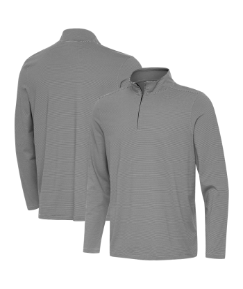 Antigua: Men's Essentials 1/4 Zip Pullover - Twine 105710 livraison gratuite