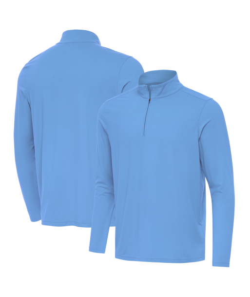 Antigua: Men's Essentials Intent 1/4 Zip Pullover - Columbia Blue 105640 solde