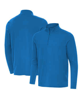 Antigua: Men's Essentials Intent 1/4 Zip Pullover - Bright Blue 105640 pas chere