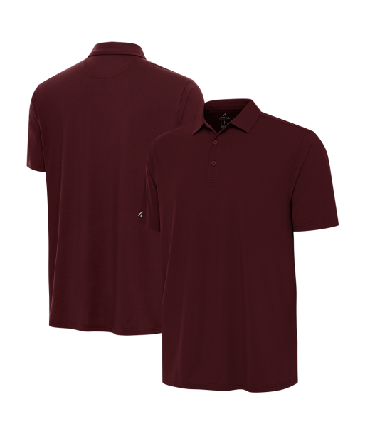 Antigua: Men's Essentials Polo Era 105615 - 152 Maroon en ligne des produits 