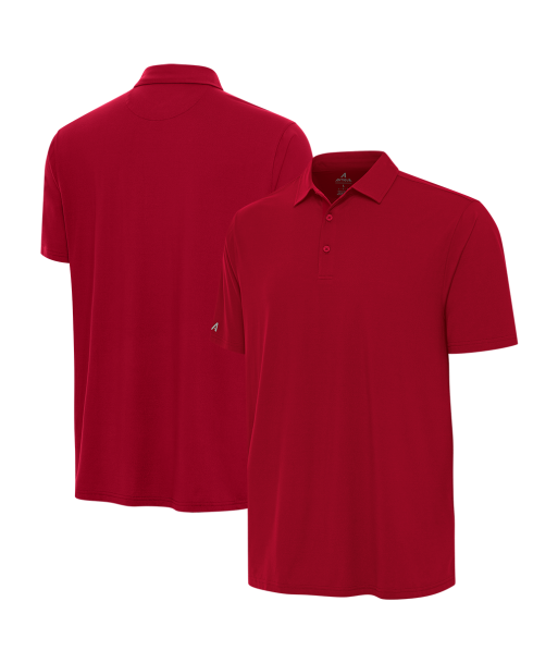 Antigua: Men's Essentials Polo Era 105615 - 022 Dark Red paiement sécurisé