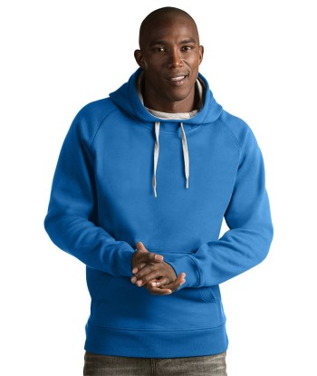 Antigua: Men's Essentials Hood Pullover - Victory Columbia Blue 101182 hantent personnes