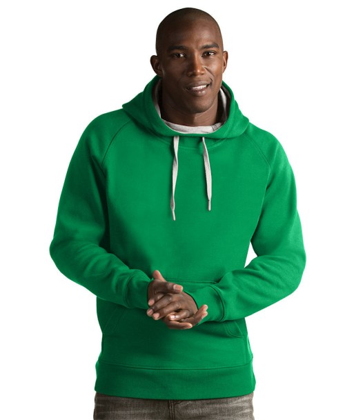 Antigua: Men's Essentials Hood Pullover - Victory Celtic Green 101182 à prix réduit toute l'année