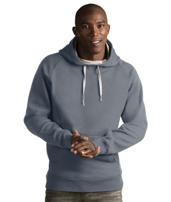 Antigua: Men's Essentials Hood Pullover - Victory Grey Heather 101182 livraison et retour toujours gratuits