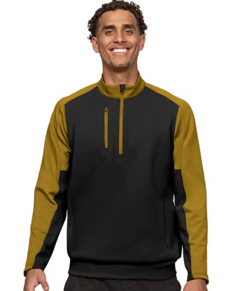 Antigua: Men's Essentials Pullover - Team Black/Midas 104646 2023