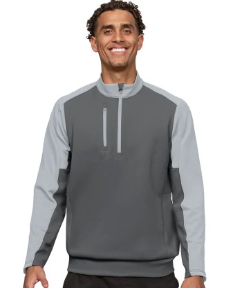 Antigua: Men's Essentials Pullover - Team Carbon/Silver 104646 paiement sécurisé