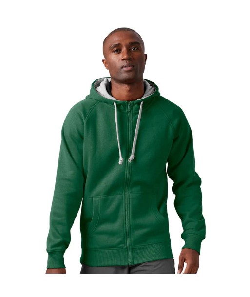 Antigua: Men's Essentials Full Zip Jacket - Victory Dark Pine 101183 l'achat 