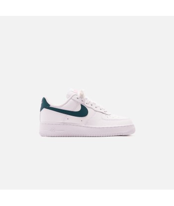 Nike WMNS Air Force 1 - White / Dark Teal Green / Sunset Pulse soldes