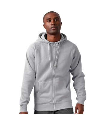 Antigua: Men's Essentials Full Zip Jacket - Victory Grey Heather 101183 la livraison gratuite