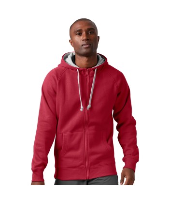 Antigua: Men's Essentials Full Zip Jacket - Victory Dark Red 101183 en ligne