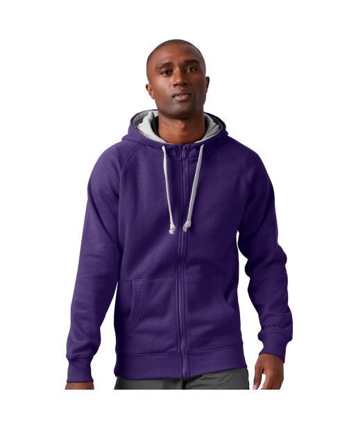 Antigua: Men's Essentials Full Zip Jacket - Victory Dark Purple 101183 meilleur choix