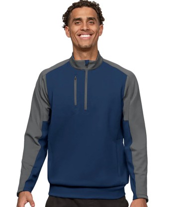 Antigua: Men's Essentials Pullover - Team Navy/Carbon 104646 Jusqu'à 80% De Réduction