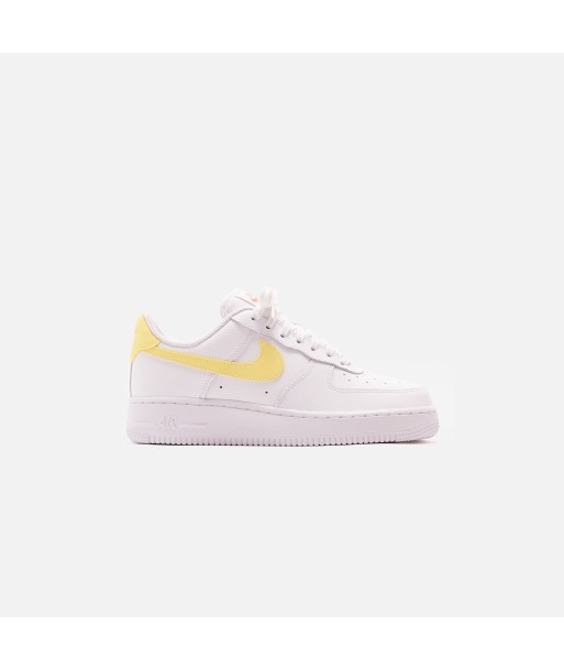 Nike WMNS Air Force 1 - White / Bright Mango / Light Citron Les êtres humains sont 