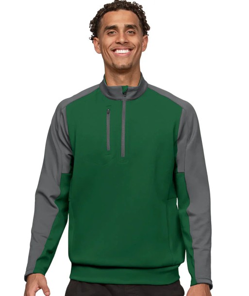 Antigua: Men's Essentials Pullover - Team Dark Pine/Carbon 104646 Jusqu'à 80% De Réduction