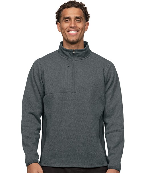 Antigua: Men's Essentials 1/4 Zip Pullover - Course 104632 de l' environnement