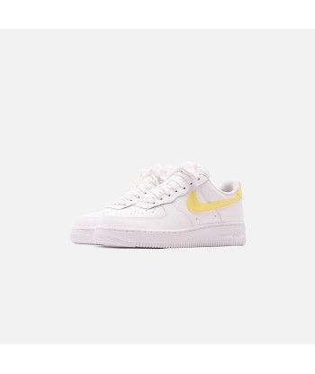 Nike WMNS Air Force 1 - White / Bright Mango / Light Citron Les êtres humains sont 