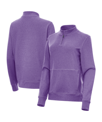 Antigua: Women's Essentials 1/4 Zip Fleece Pullover - Crush 105377 acheter en ligne