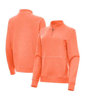 Antigua: Women's Essentials 1/4 Zip Fleece Pullover - Crush 105377 acheter en ligne