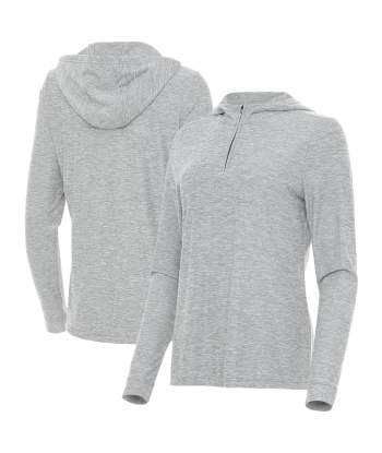 Antigua: Women's Essentials 1/4 Zip Hood - Daybreak 105668 Vous souhaitez 