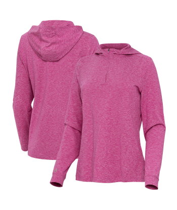 Antigua: Women's Essentials 1/4 Zip Hood - Daybreak 105668 Vous souhaitez 