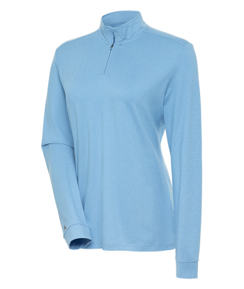 Antigua: Women's Essentials 1/4 Zip Mock Polo - Mentor 105240 store