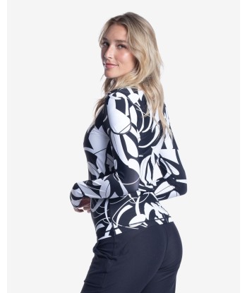 BloqUV x JANTZEN Collab: Women's UPF 50 24/7 Long Sleeve Top (2001J) - Botanical Domino Découvrez la collection