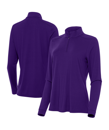 Antigua: Women's Essentials 1/4 Zip Pullover - Intent 105695 pour bénéficier 