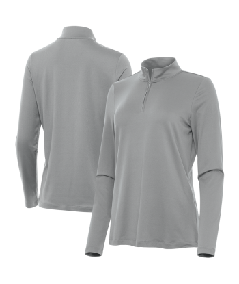 Antigua: Women's Essentials 1/4 Zip Pullover - Reprocess 105663 pas cher